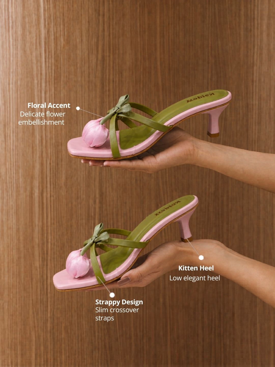 Pink Tulip Heels