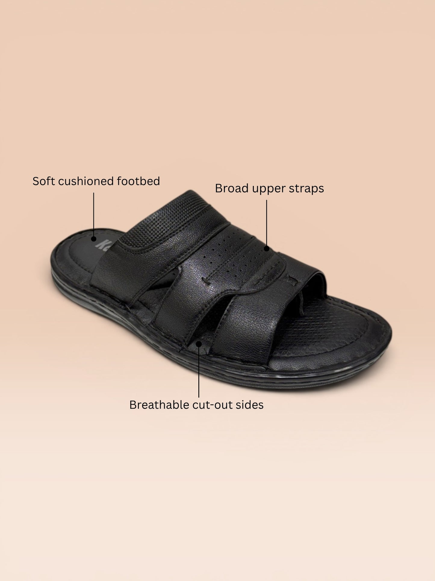 Men Open-Toe Comfort Sandals