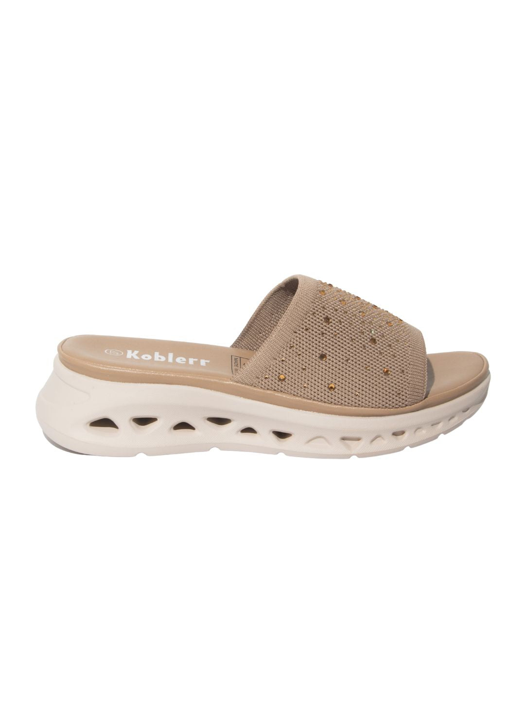 Beige Comfy Slides