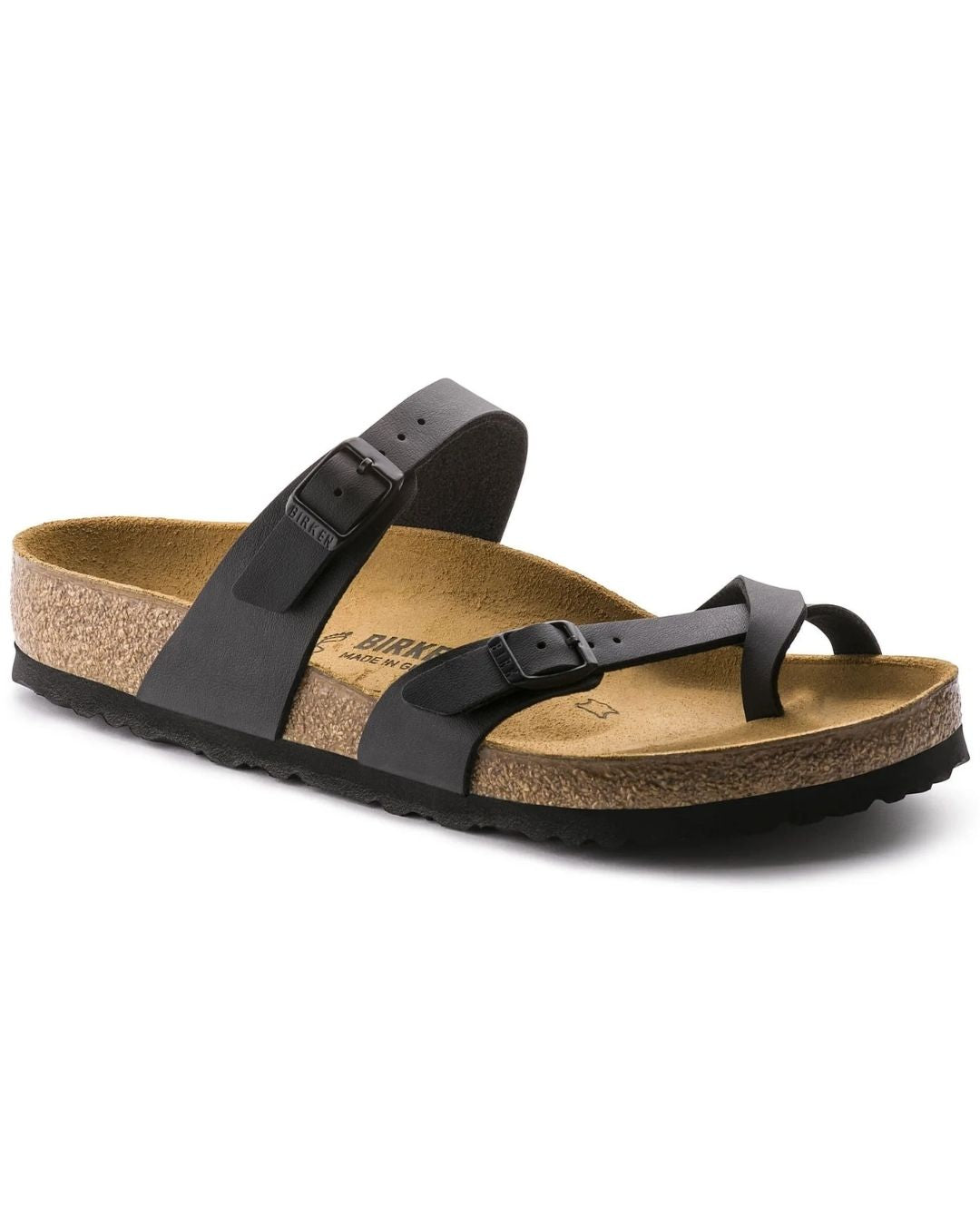 Mayari Birko-Flor Black Unisex Sandals