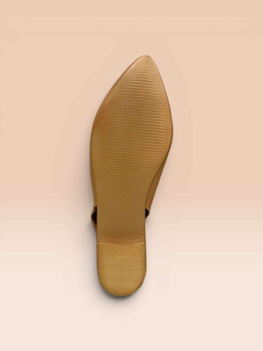Beige Pointed Casual Sandals