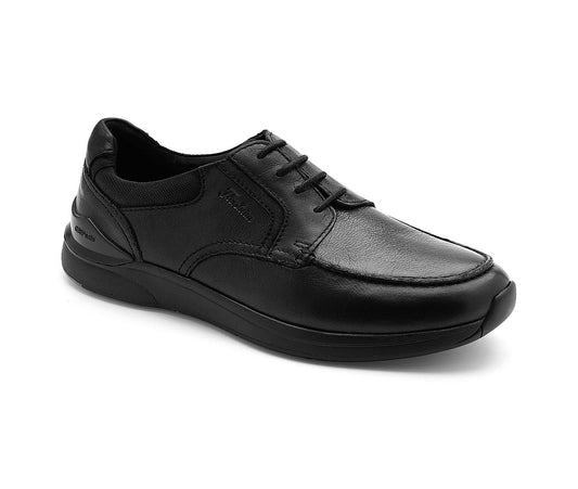 Jin Black Men Moc toe Formal Derby