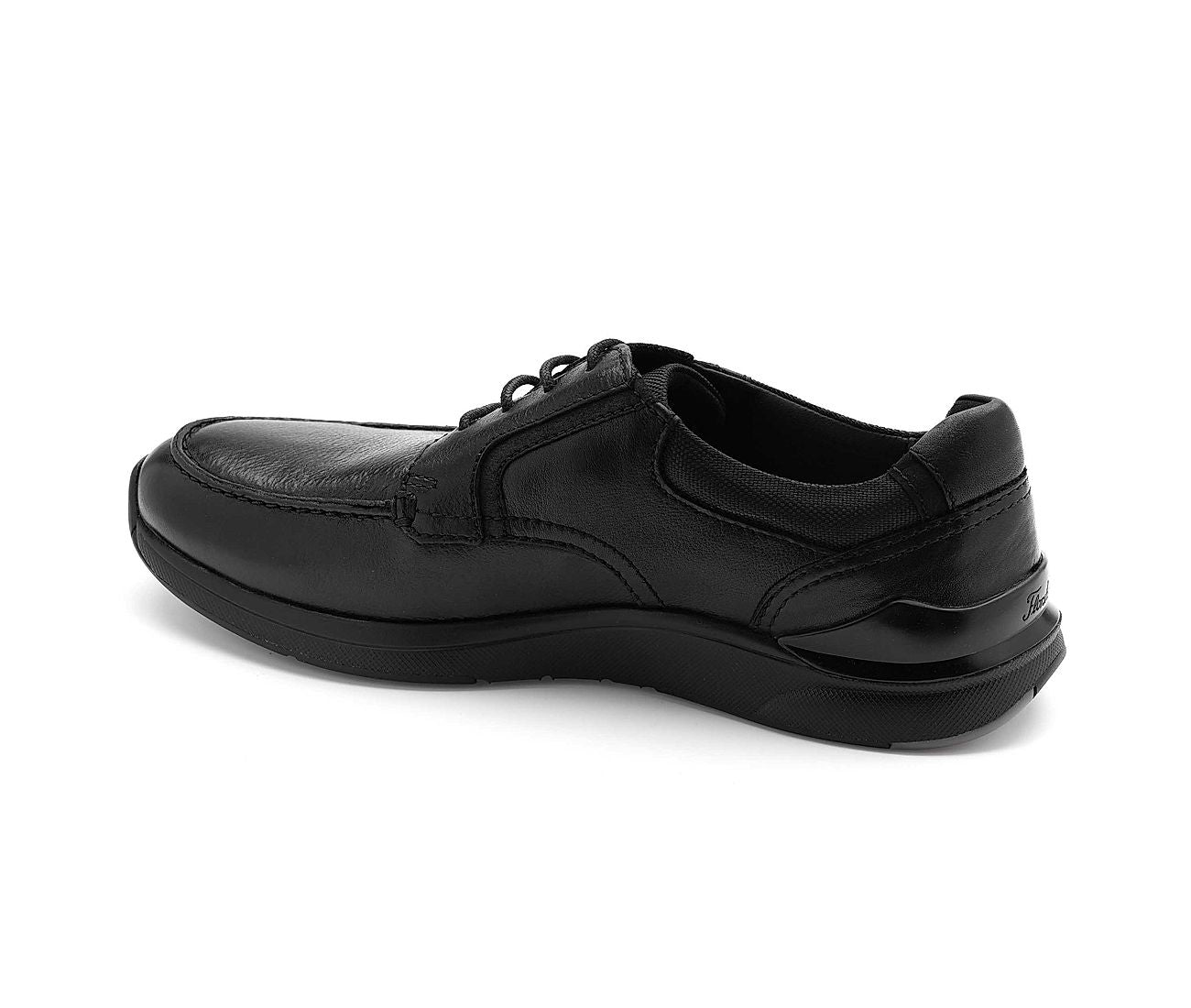 Jin Black Men Moc toe Formal Derby