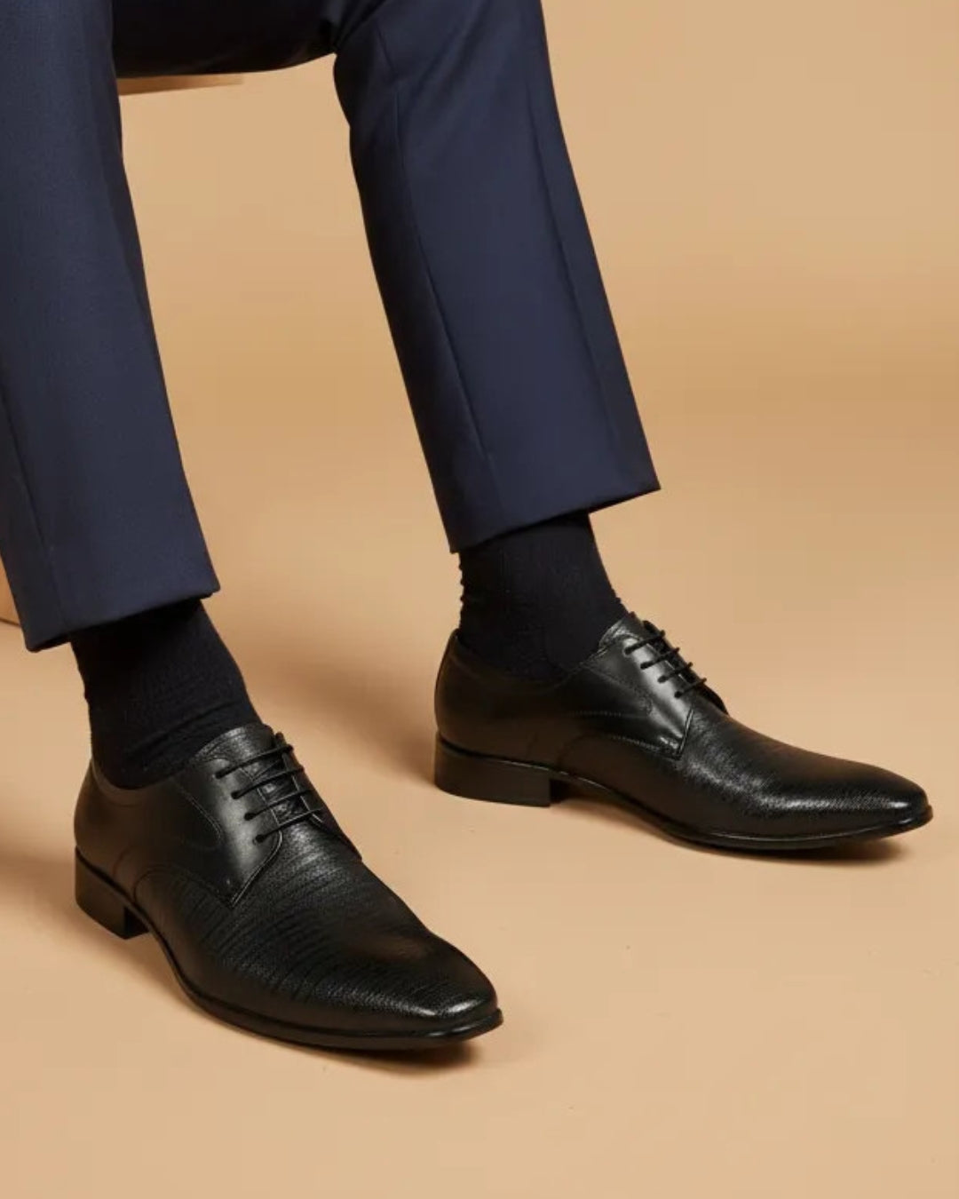 Black Formal Lace Up Shoes