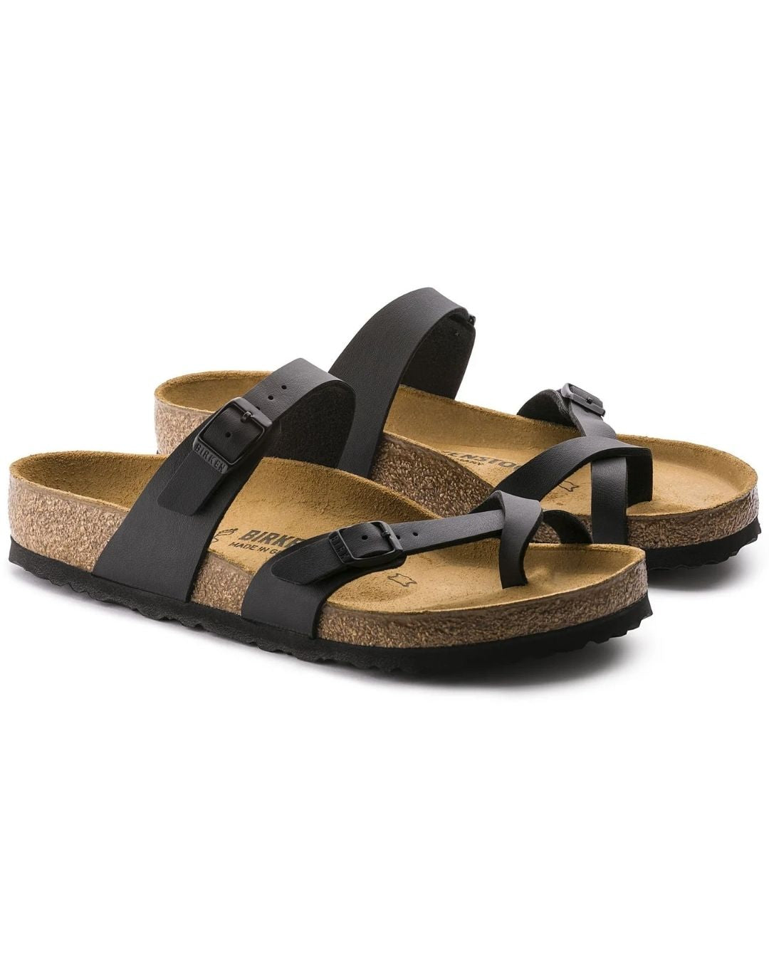 Mayari Birko-Flor Black Unisex Sandals