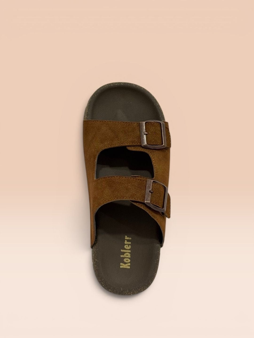 Tan Slip-On Comfort Sandals