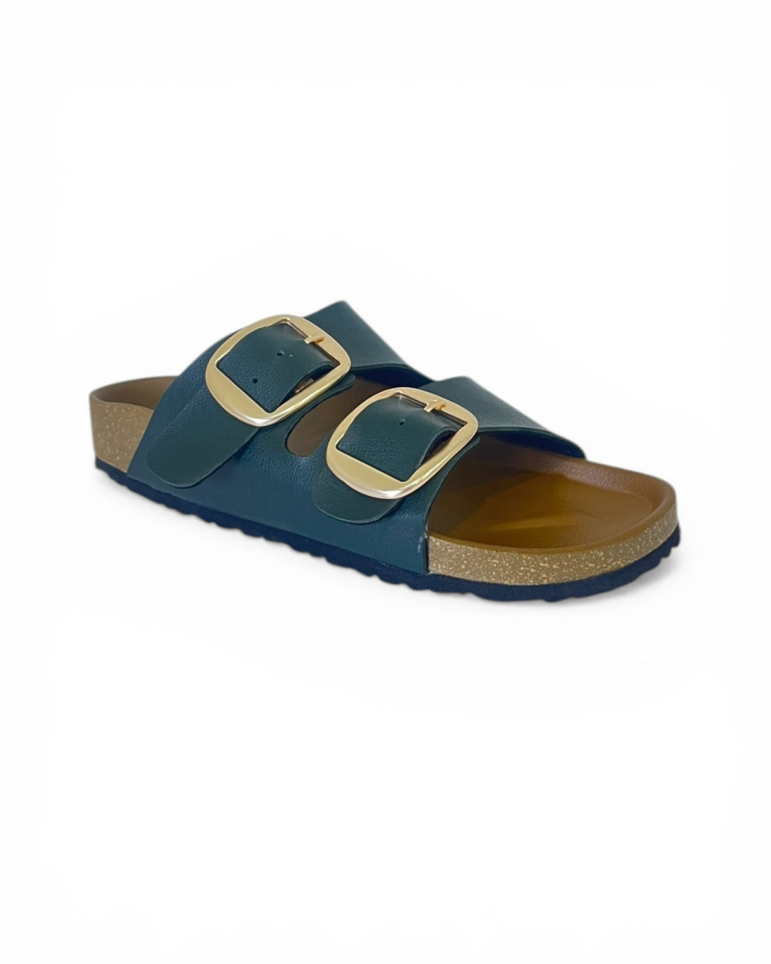 Women Dual Strap Slip-On Sandals