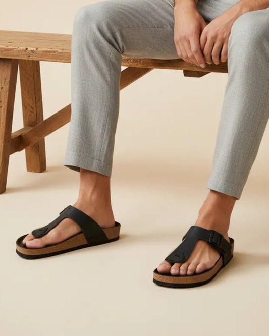 Men T-Strap Comfort Sandals