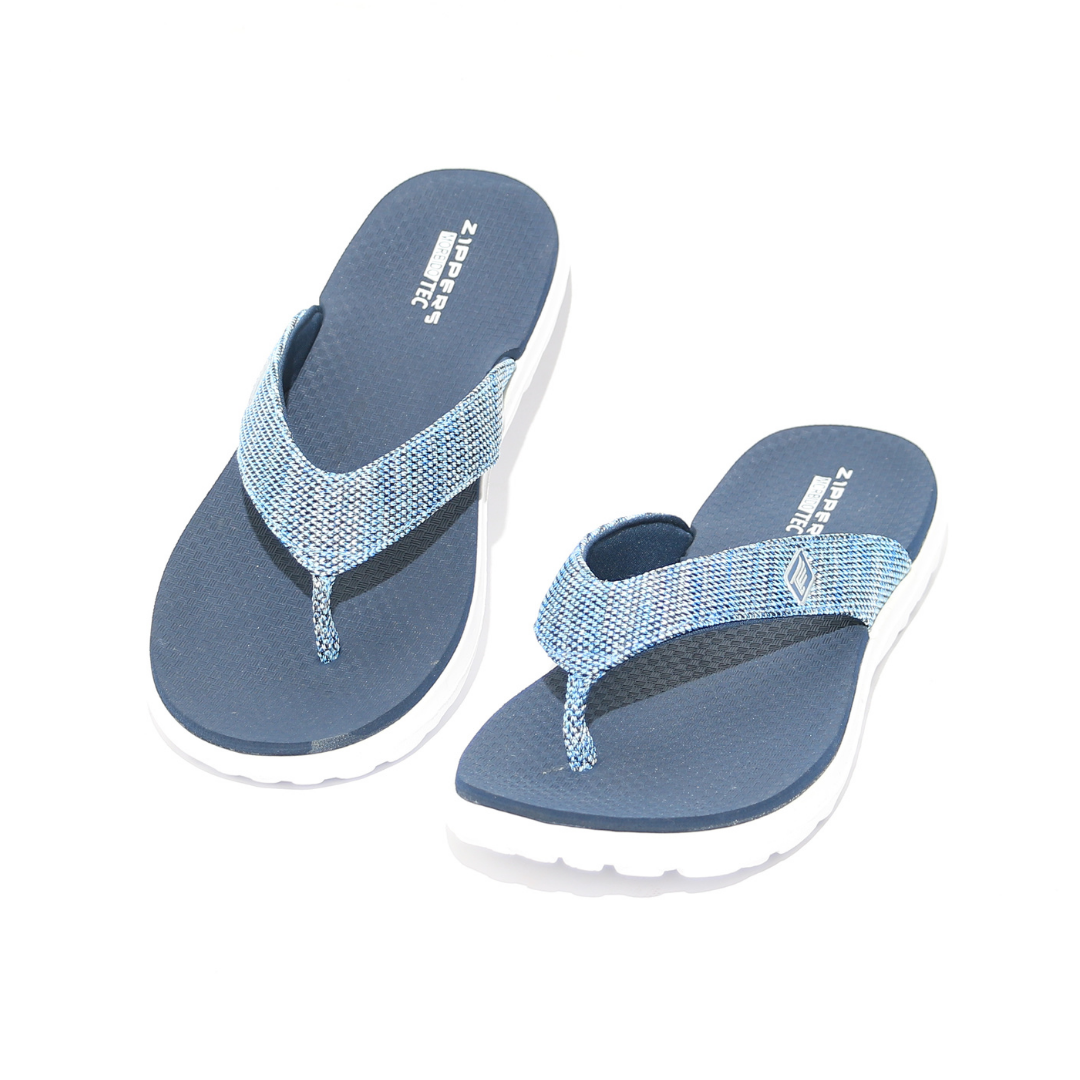 Ladies 2025 navy slippers