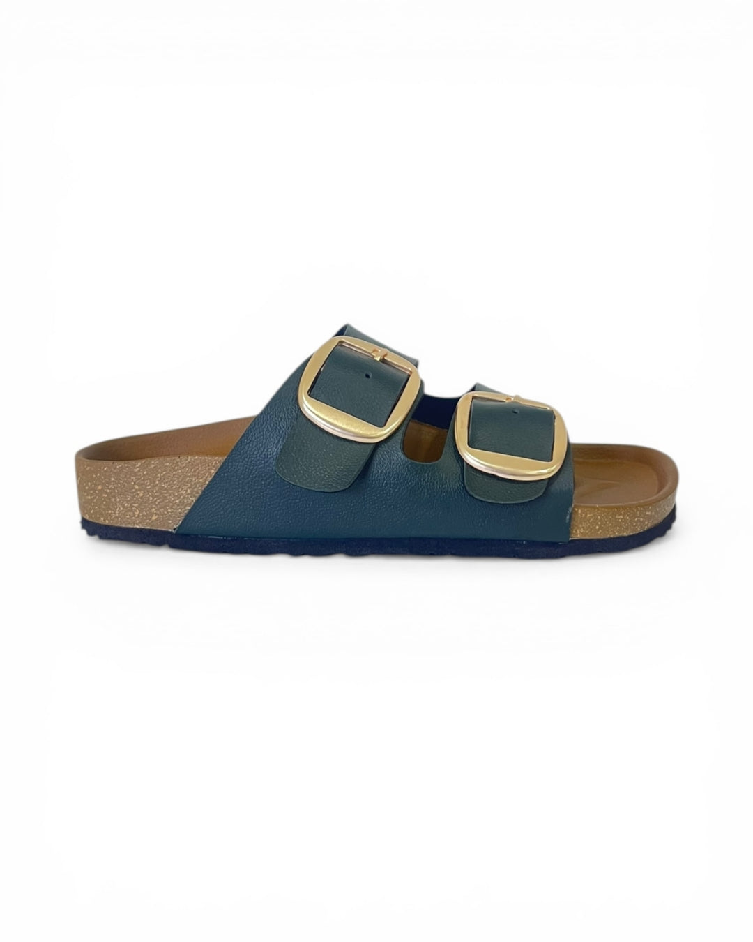 Women Dual Strap Slip-On Sandals