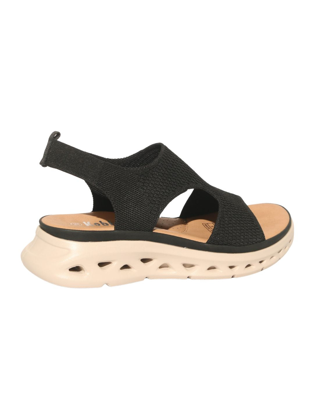 Black Casual Comfy Sandals