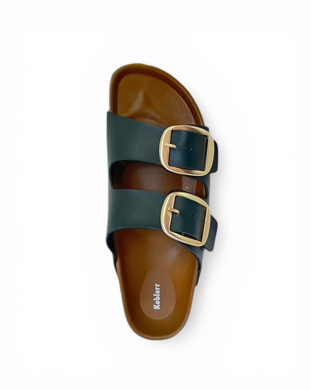 Women Dual Strap Slip-On Sandals