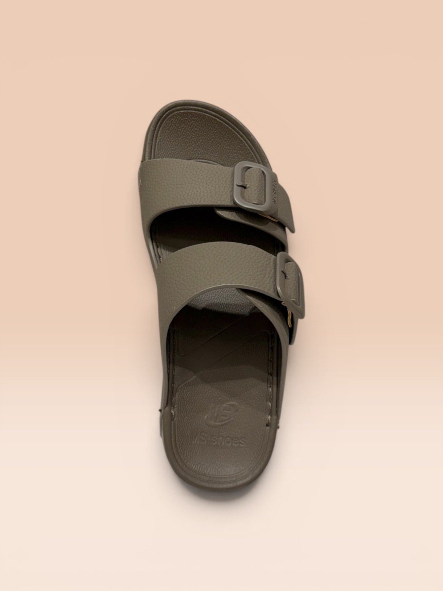 Men Double-Strap Buckle Sandals