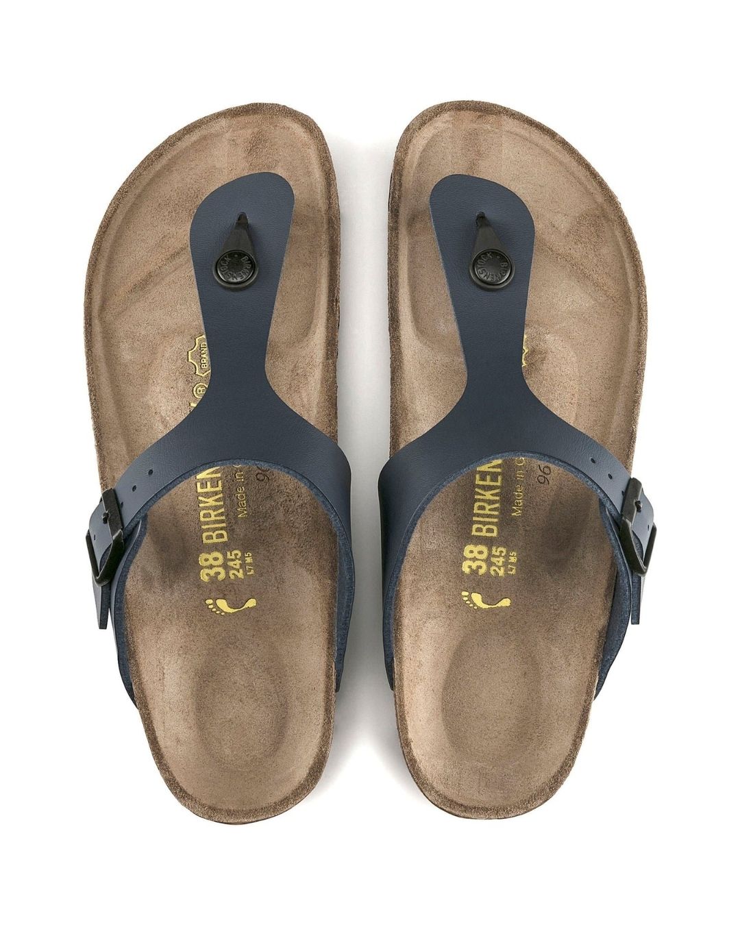 Gizeh Birko-Flor Navy Unisex Sandals