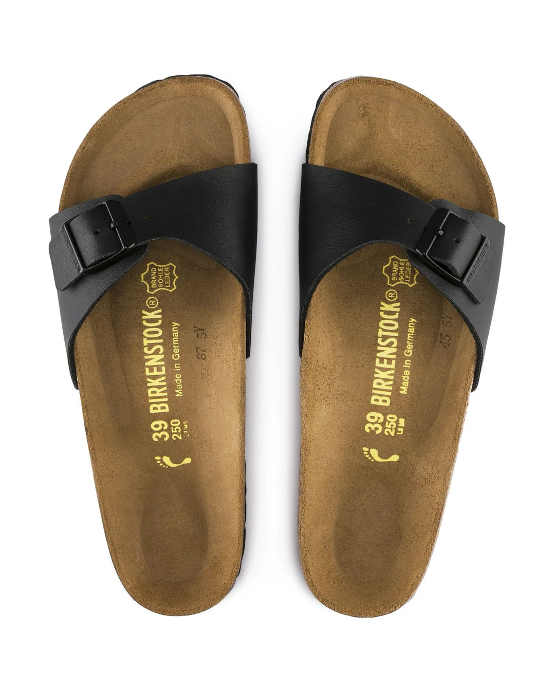 Madrid Birko-Flor Black Women Sandals