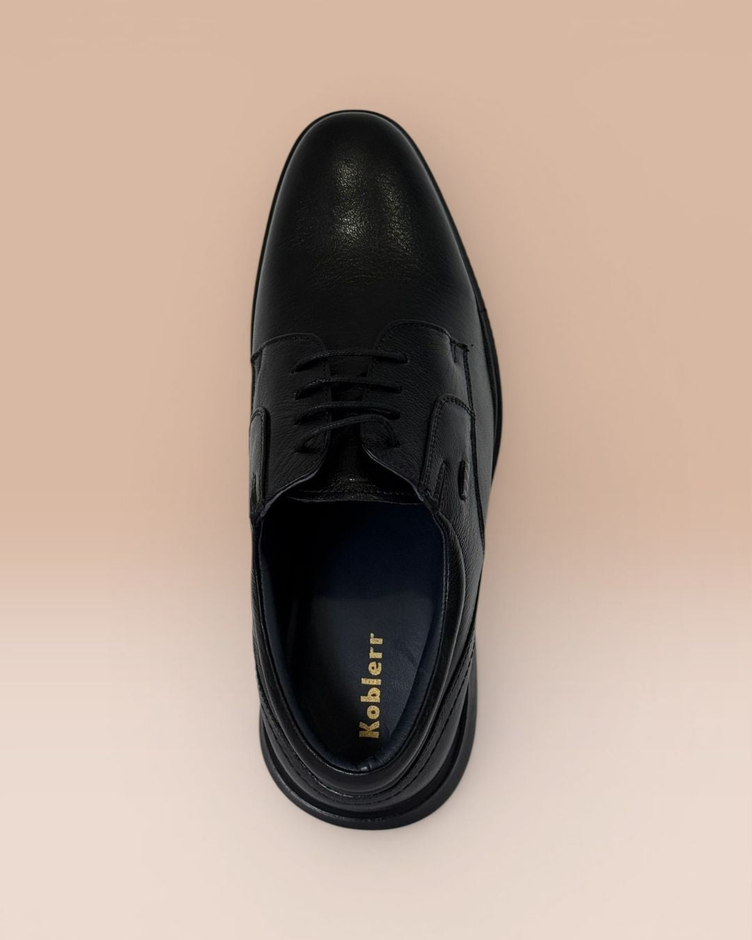 Black Formal Derby Shoes