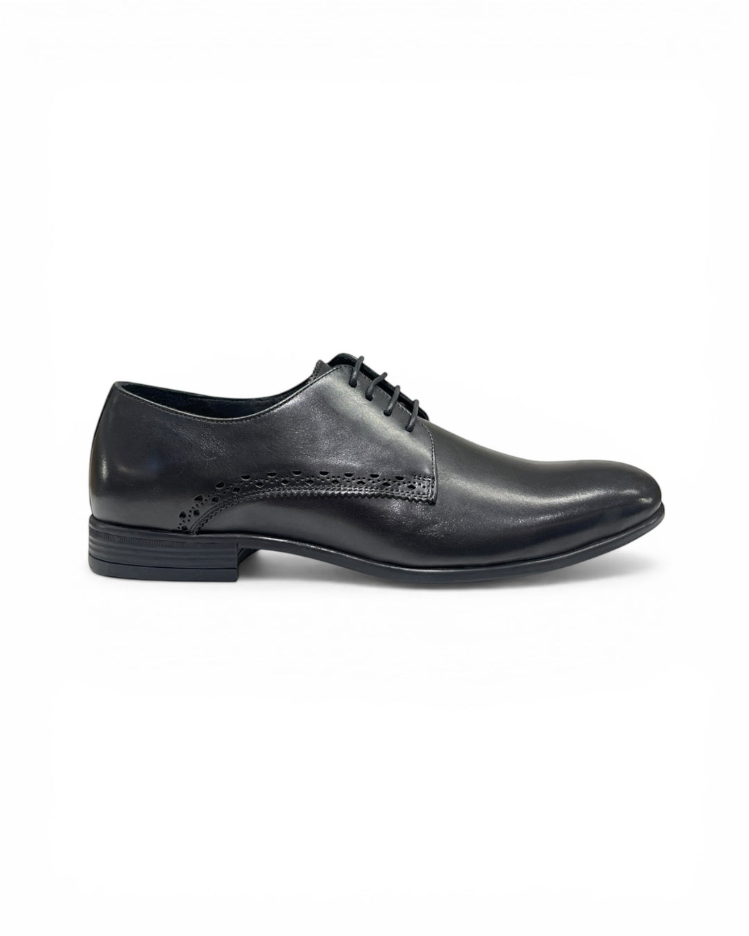 Black Leather Formal Derbys