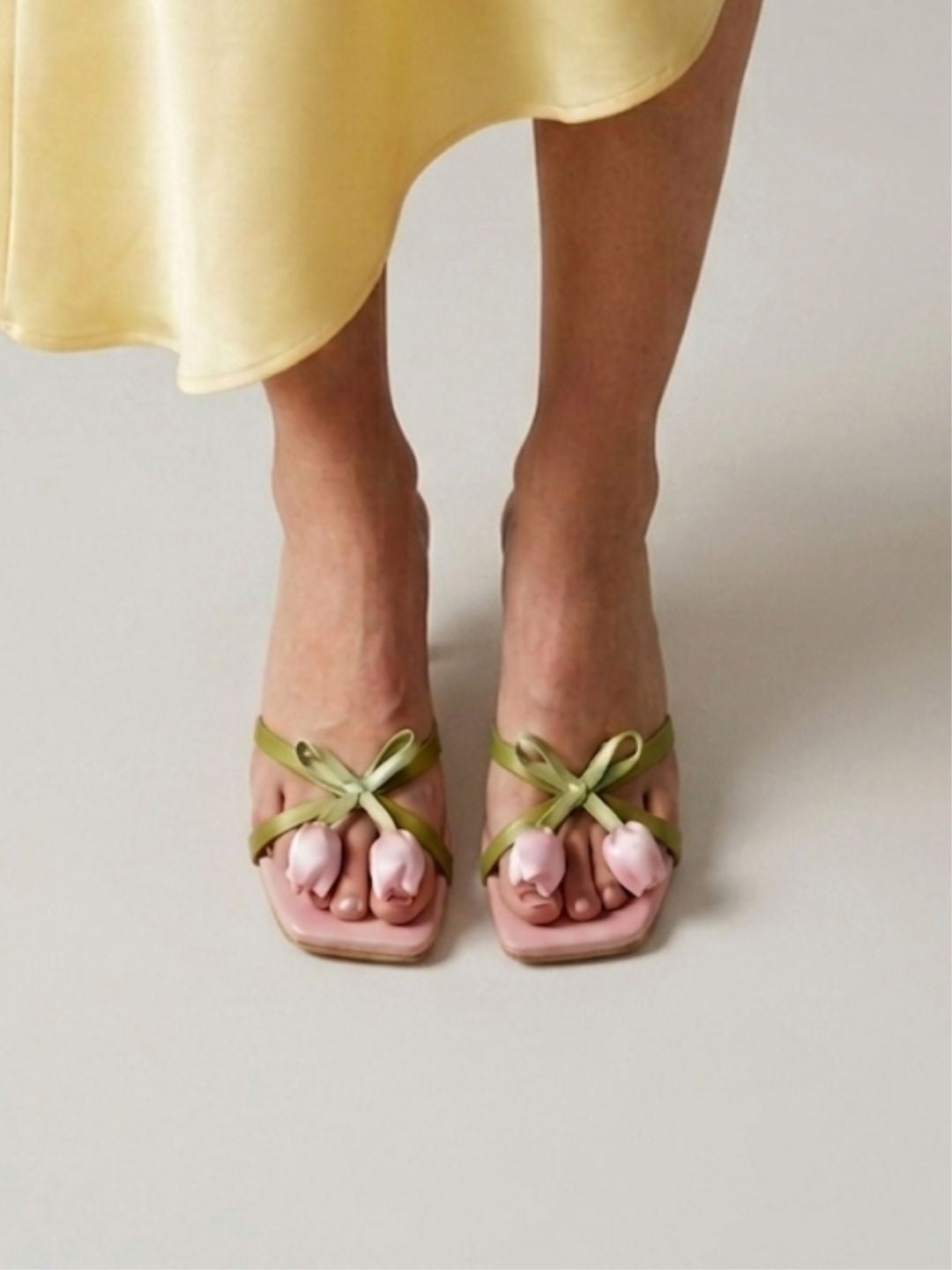 Pink Tulip Heels