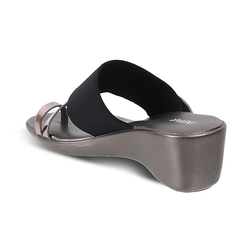 Casual Open Toe Black Sandal