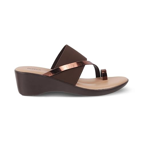 Casual Open Toe Brown Sandal