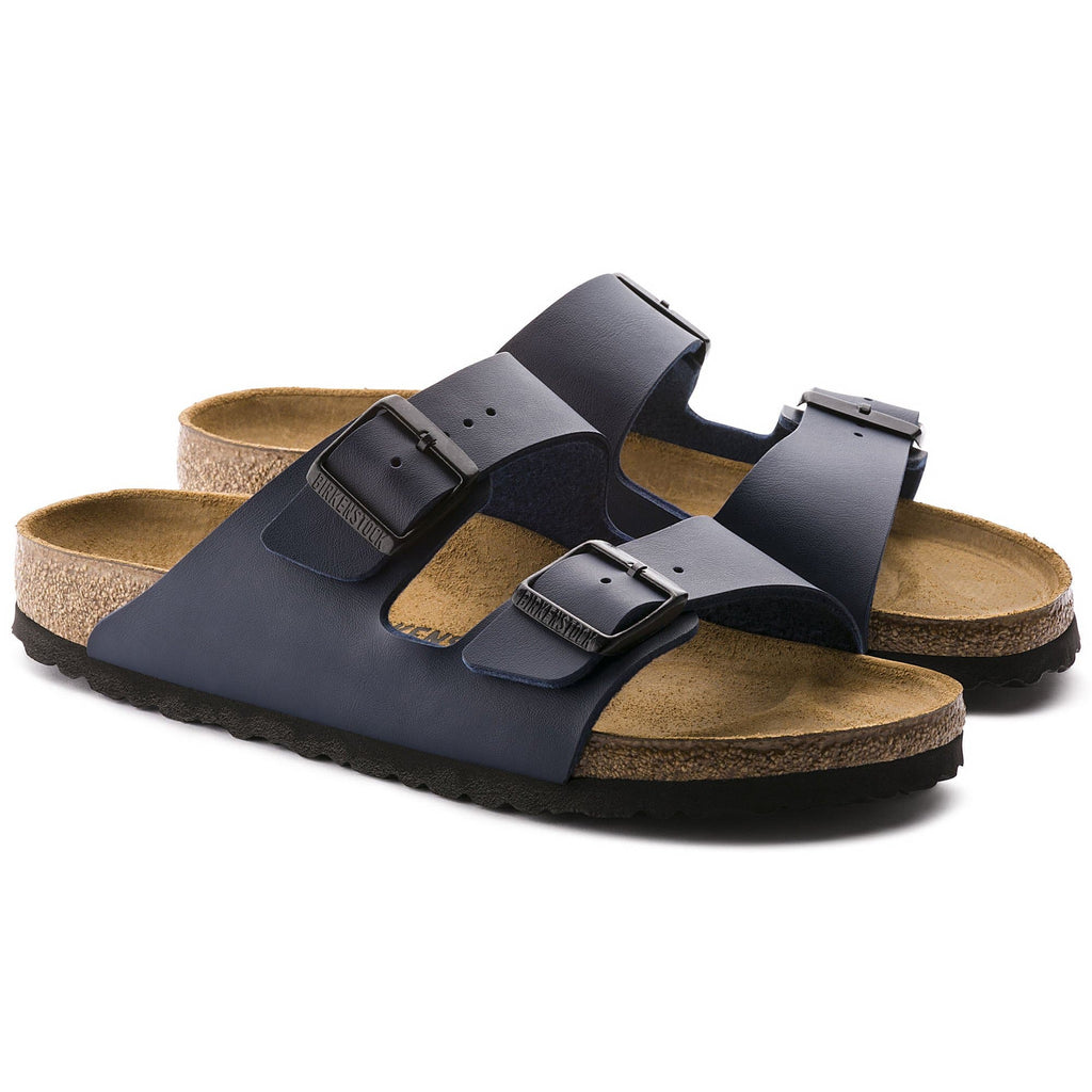 Arizona Birko-Flor in Navy Mens Sandals