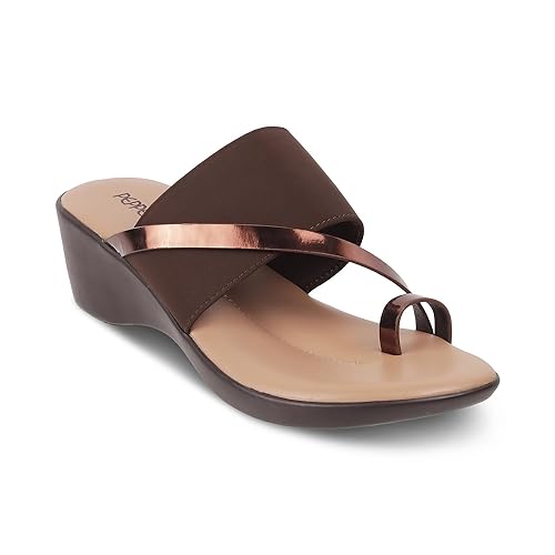 Casual Open Toe Brown Sandal