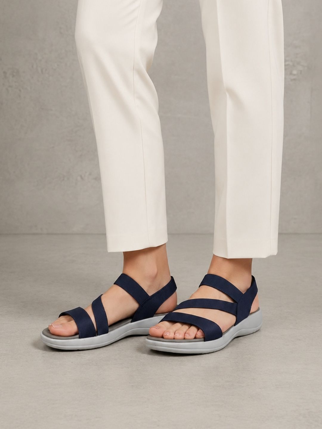 Blue Casual Sandals