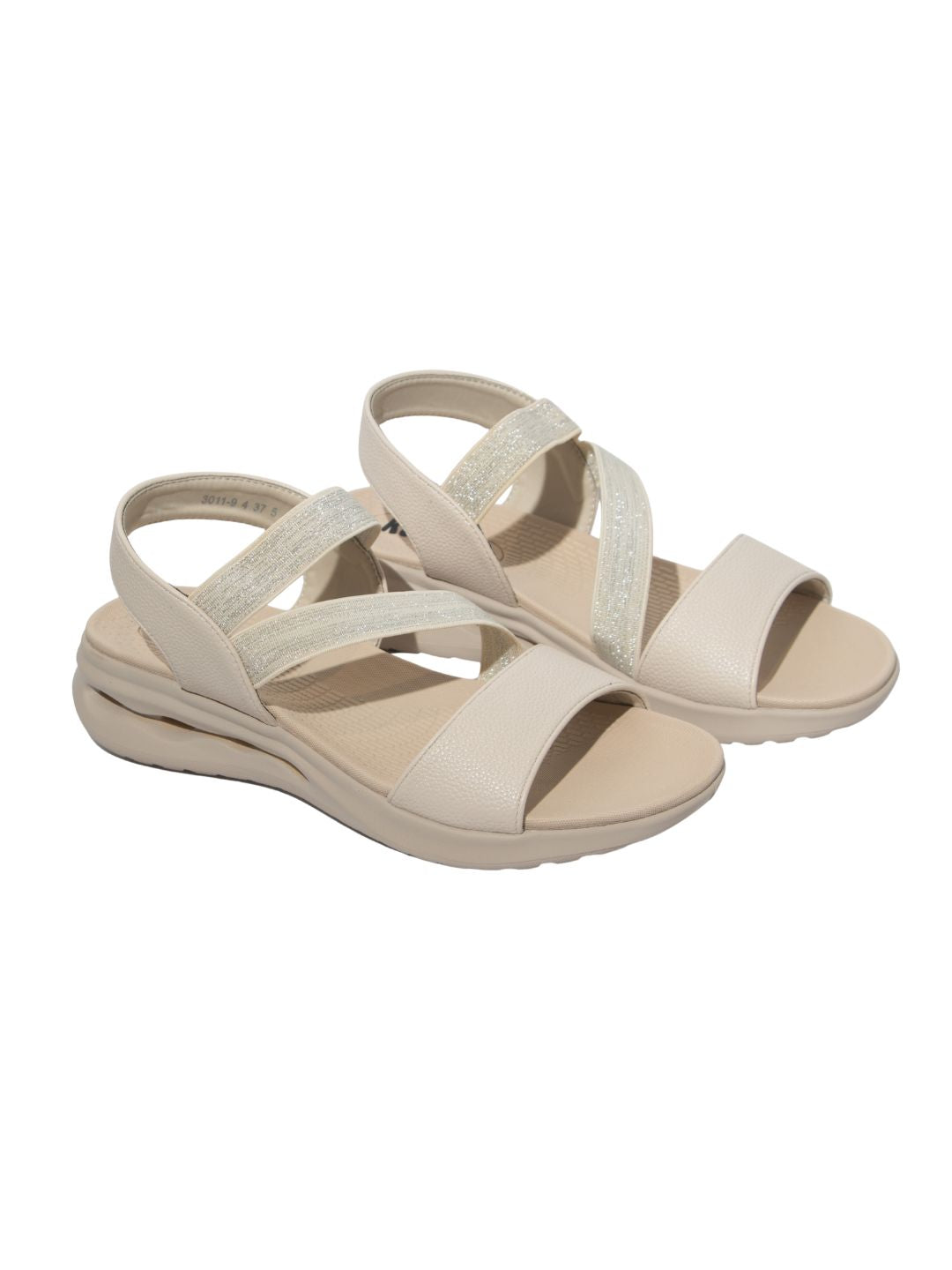 Beige Comfort Sandals
