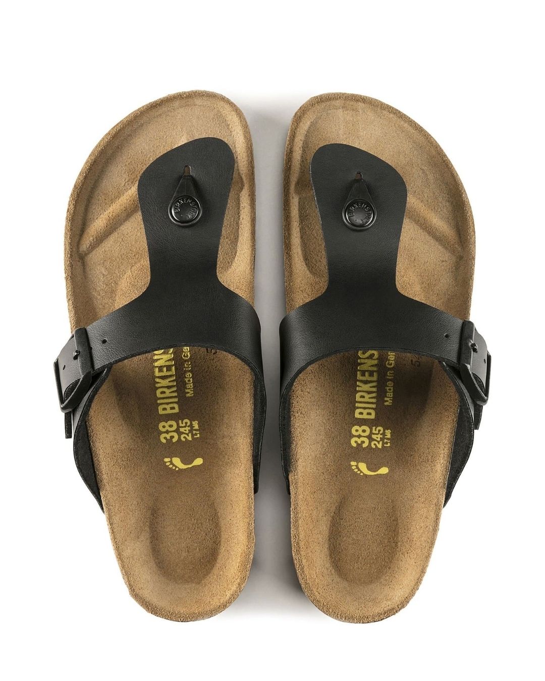 Ramses Birko-Flor Black Men Sandals