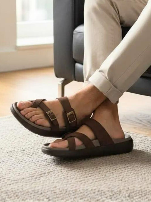 Men's Brown Casual Sandals