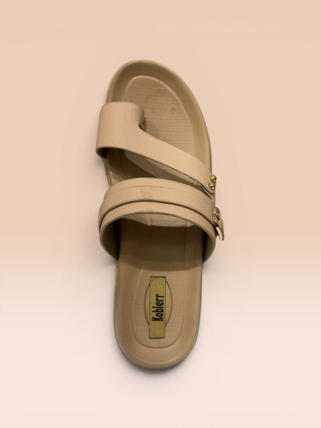 Beige Casual Sandals