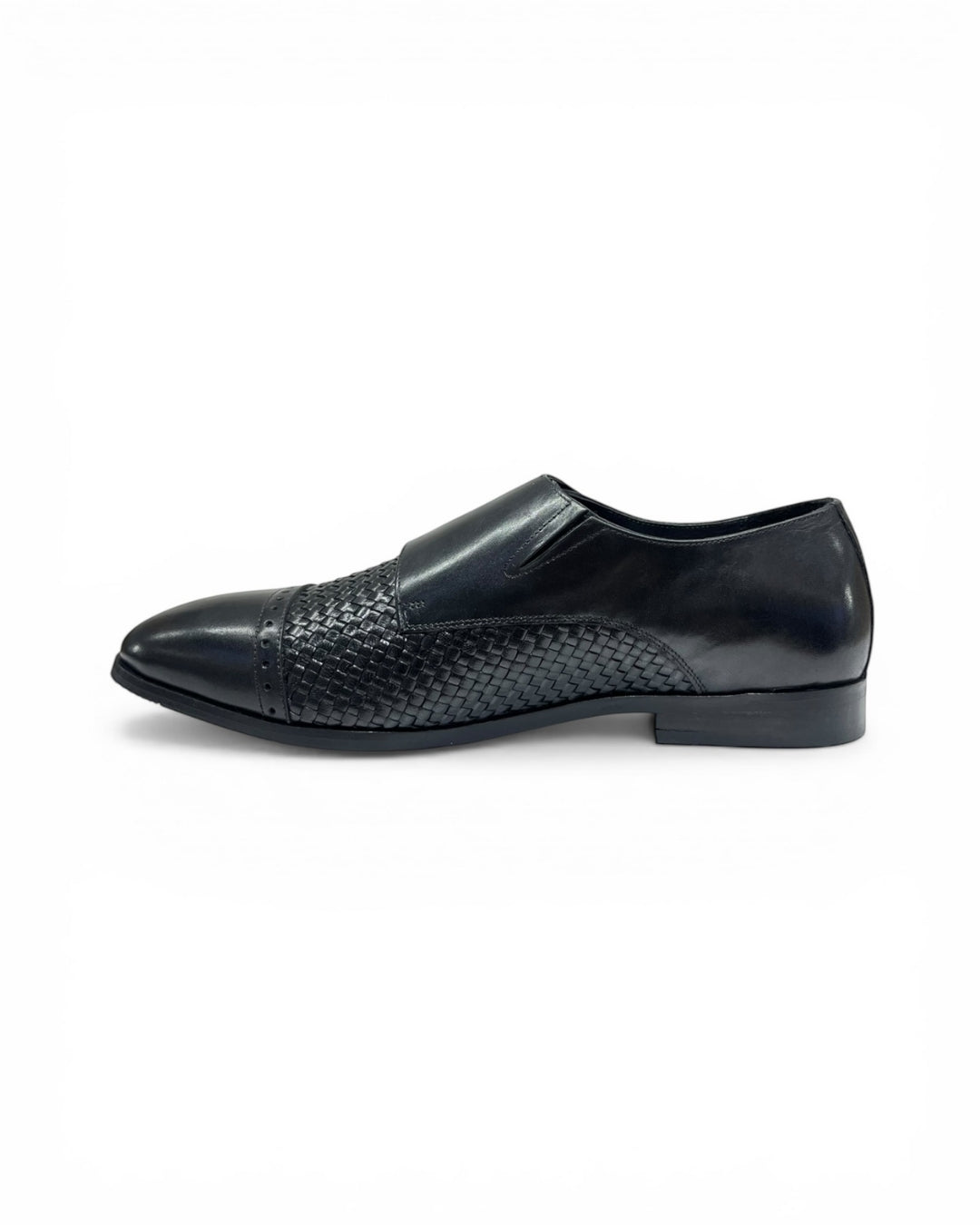 Black Formal Monk Shoes