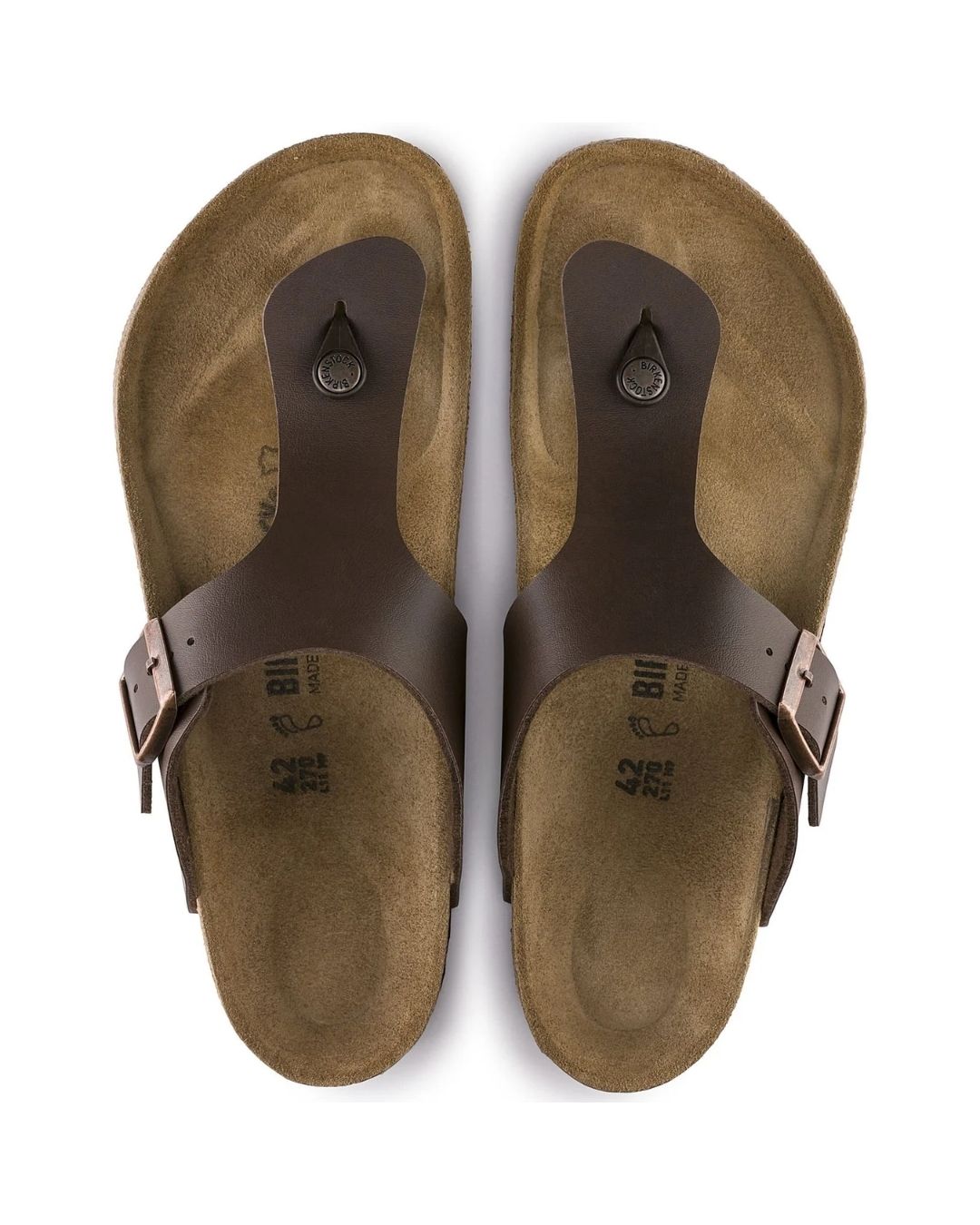 Ramses Birko-Flor Brown Men Sandals