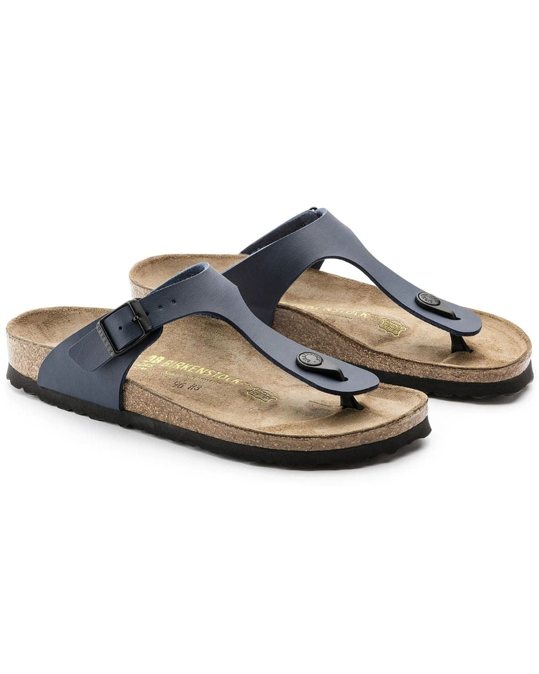 Gizeh Birko-Flor Navy Unisex Sandals