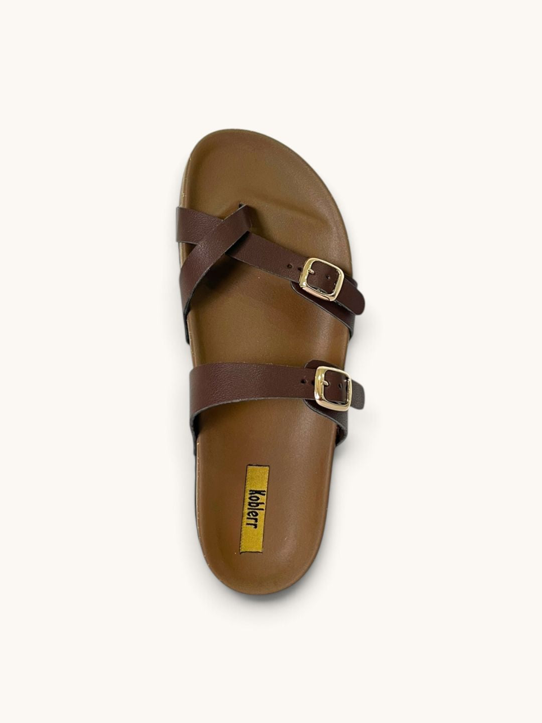 Women’s Toe Ring Sandals in Brown