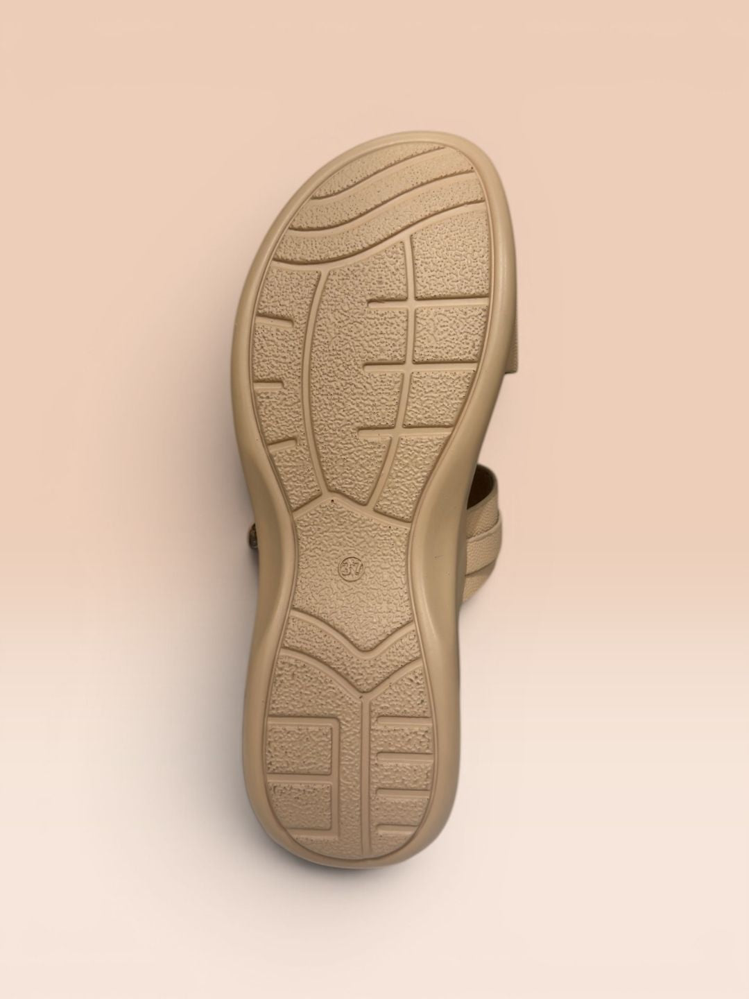 Beige Casual Sandals