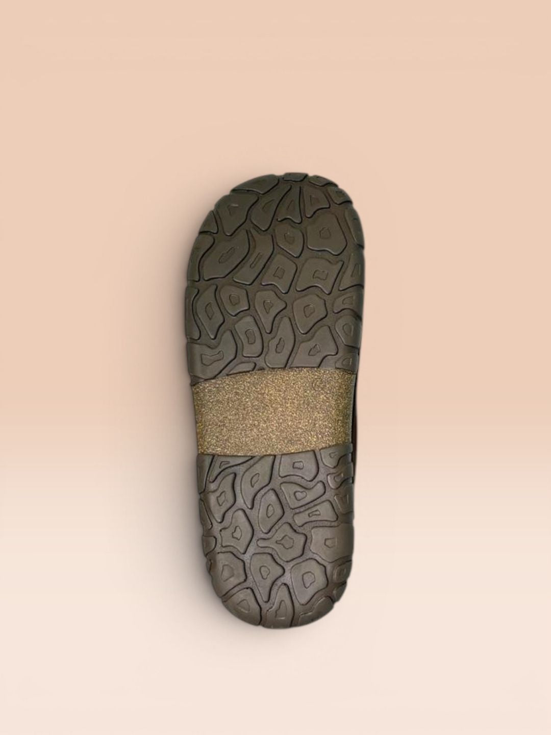 Brown Open Toe Comfort Sandals