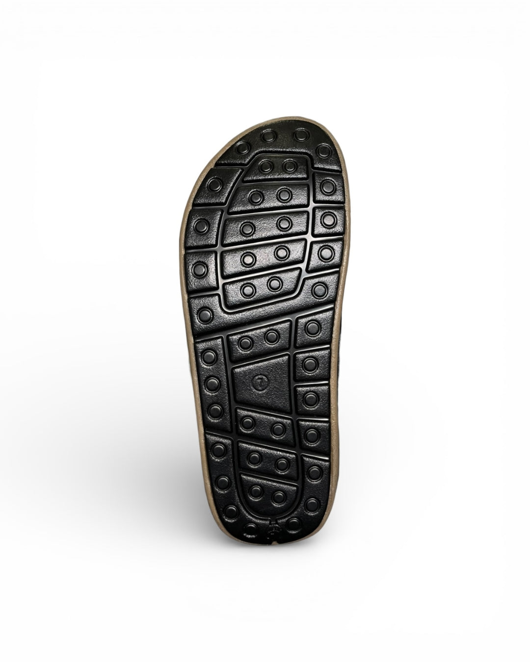 Men's Brown T-Strap Casual Sandals