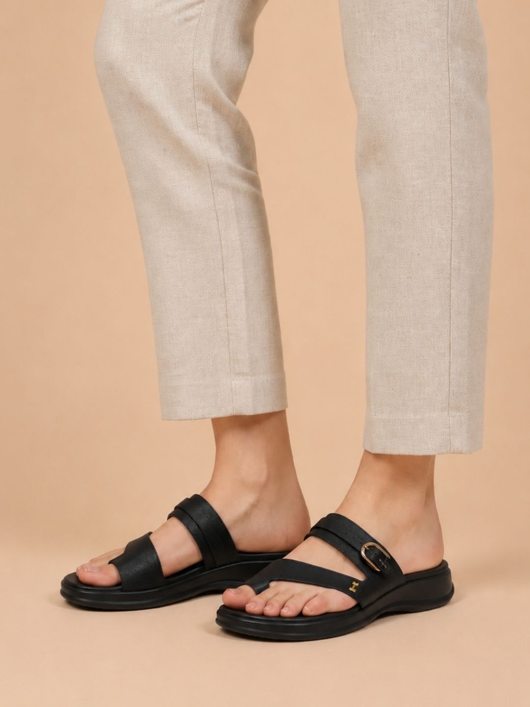 Black Casual Sandals