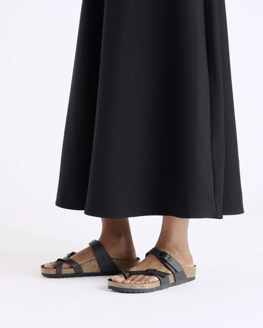 Mayari Birko-Flor Triple Black Unisex Sandals