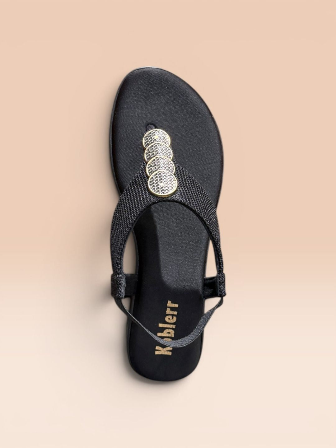 Black Low Block Heel
