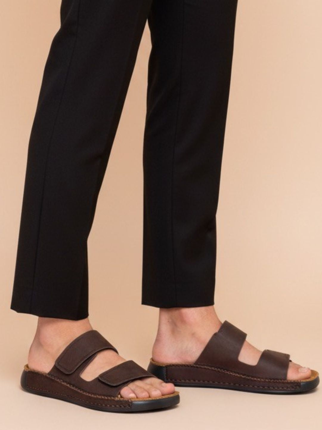 Brown Men Comfort Sandals