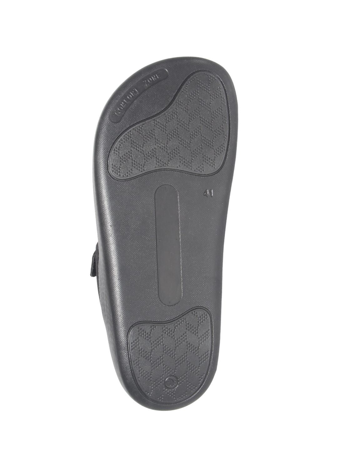 Men's Casual Black Slippers