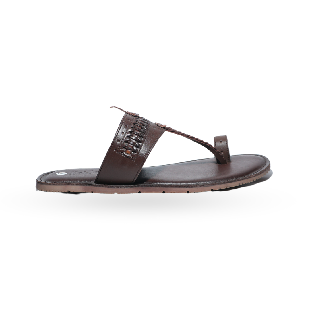 Mens Brown Kolhapuri