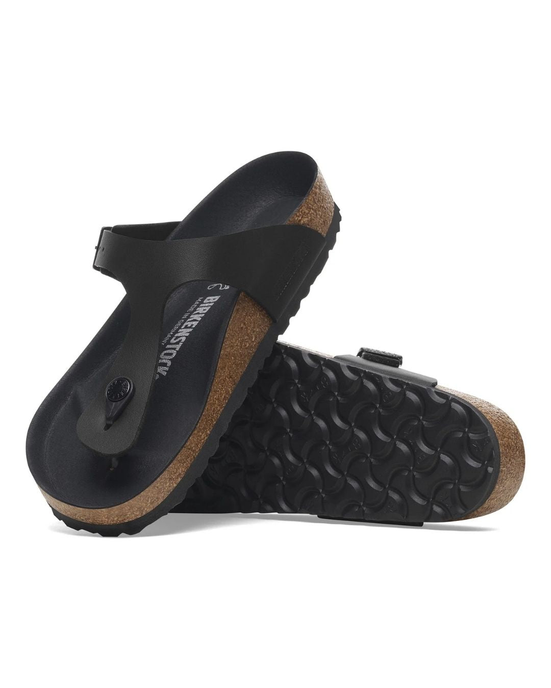 Gizeh BS Birko-Flor Black Unisex Sandals