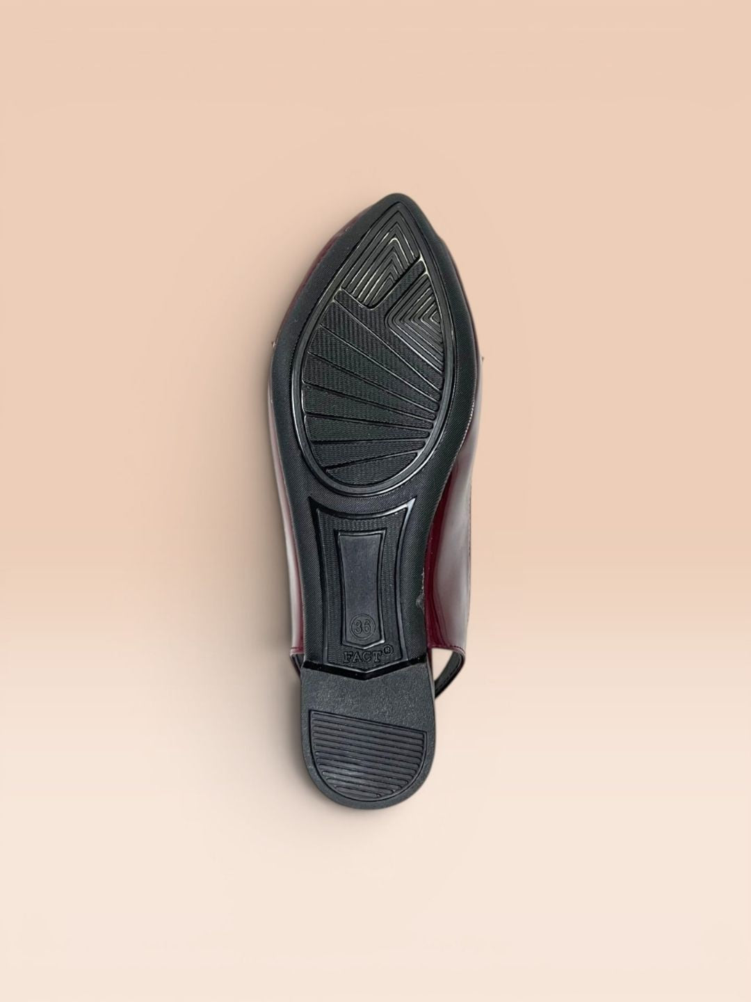 Burgundy Slinglack Mules