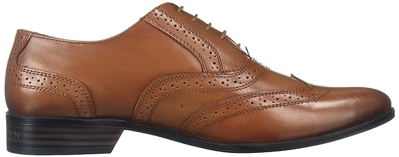 Lee Cooper Men's Tan Derby Lace-Up