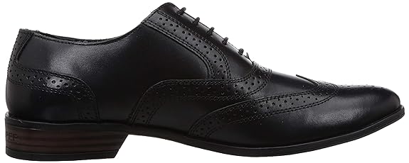 Lee Cooper Men's Black Derby Lace-Up