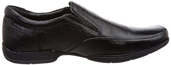 Lee cooper Leather Black Slip-on Shoes