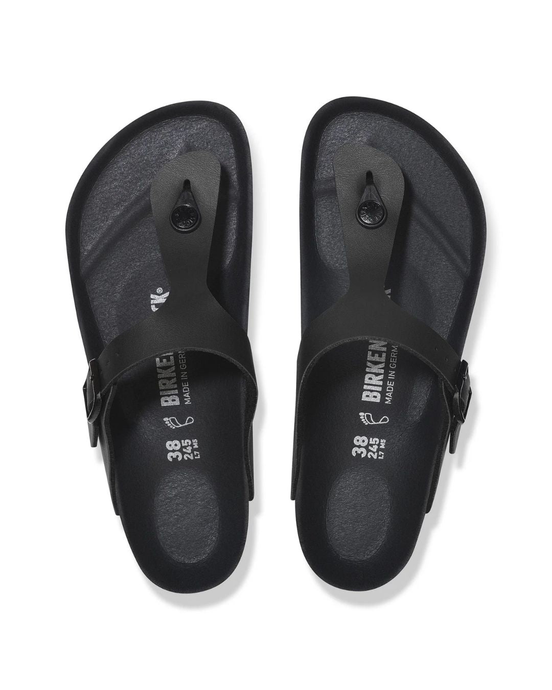 Gizeh BS Birko-Flor Black Unisex Sandals